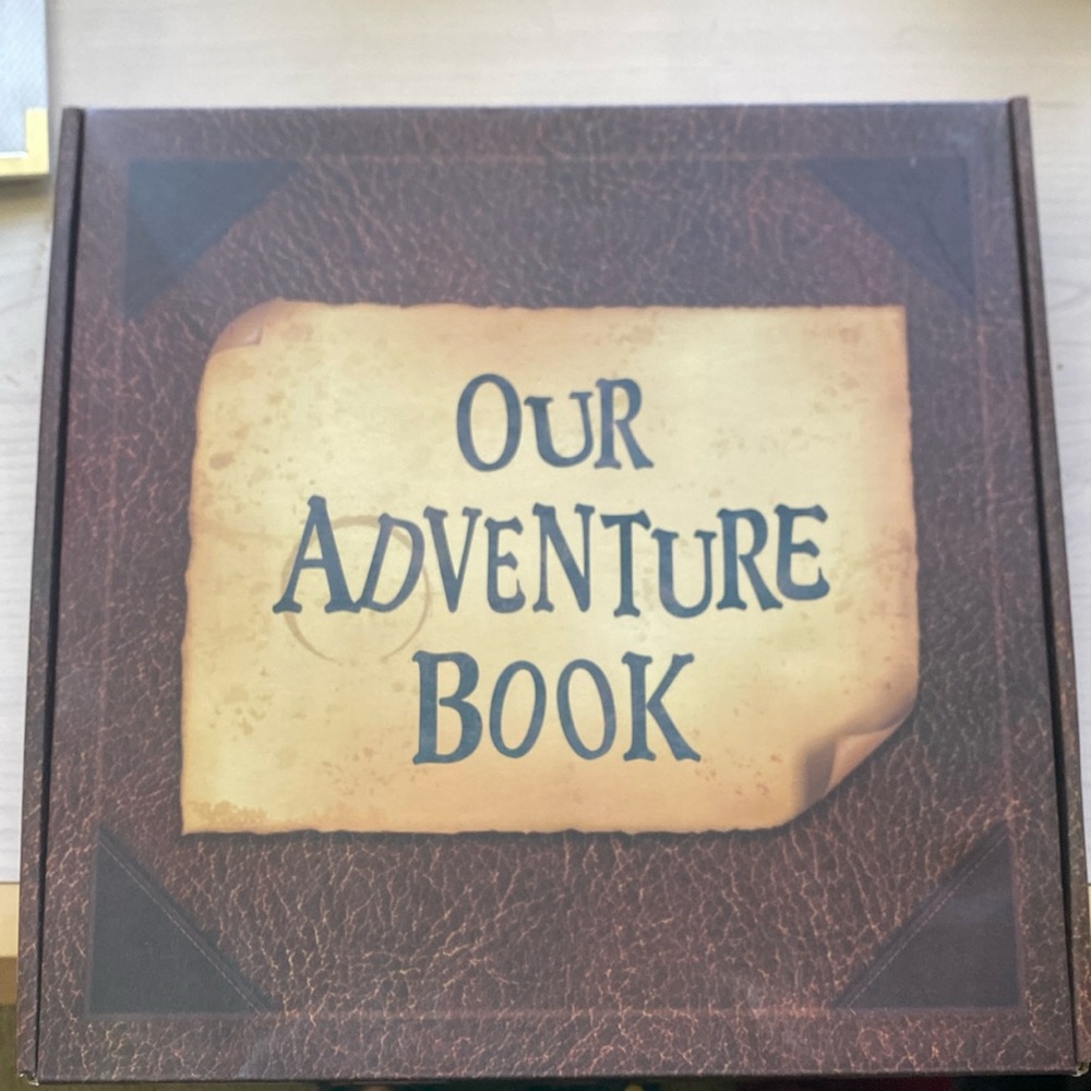 Adventure book scrap book